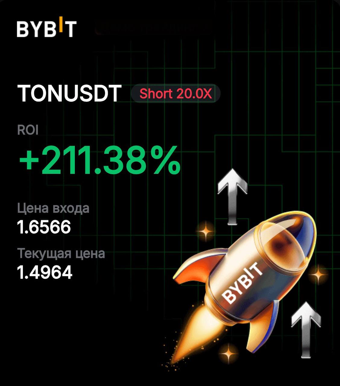 Скрин сделки (пример результата)